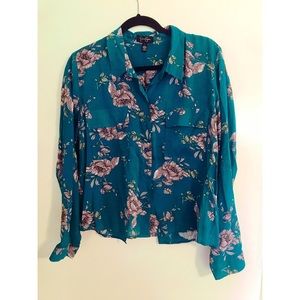 Jessica Simpson floral blouse